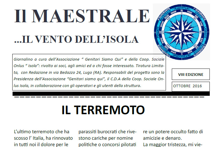 giornalino ottobre 2016